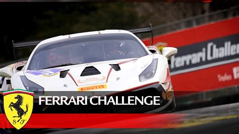 Ferrari Challenge North America Vir Trofeo Pirelli Race Youtube