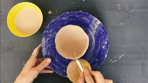 Handbuilding A Ceramic Bowl From A Ball Youtube