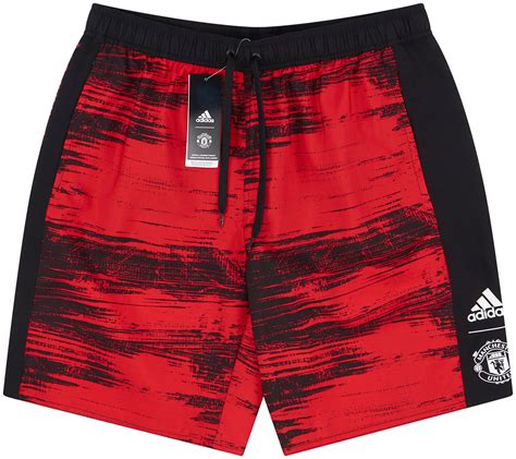 2020 21 Manchester United Adidas Swim Shorts Xxl