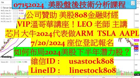 美股盤後課程！沒有基本面，一切都是空，晶圓三寶，tsm Mu Nvda！愛拚才會贏，愛抄一定輸，tsla好膽不要跑，看跌沒跌！股價的末端是eps，有你人生彩色，有反指，人生是油膩的 Youtube