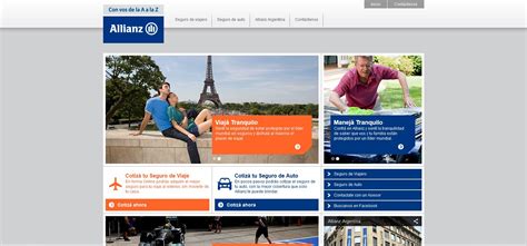 El Sitio Web Allianz Online Se Renueva El Seguro En Acción