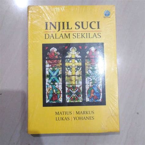 Promo Buku Injil Suci Dalam Sekilas Matius Markus Lukas Yohanes Diskon