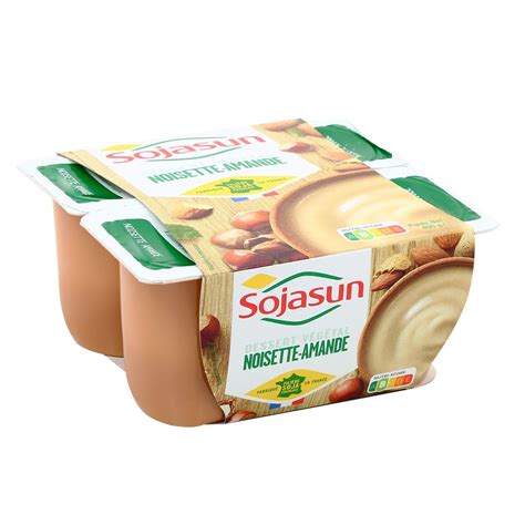 livraison  domicile sojasun specialite soja noisette amande xg