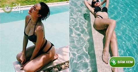 Phương Mai khoe ba vòng bốc lửa với bikini