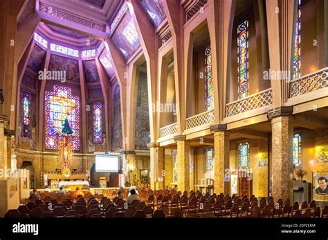 France Paris Art Deco Style Catholic Church Saint Jean De Bosco 1938