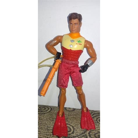 Boneco Max Steel Antigo Nadador Shopee Brasil