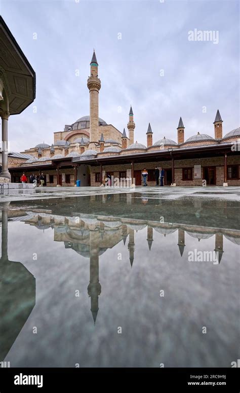 Mausoleum und Museum des Mevlana Rumi, Hazreti Mevlana, Konya, Tuerkei ...