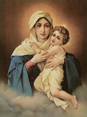 Images Pieuses La Vierge Et Enfant Page