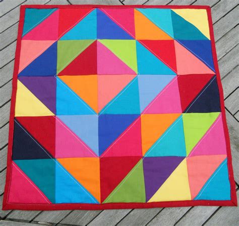 Love Those Solids Big Block Quilts Mini Quilts Small Quilts Easy