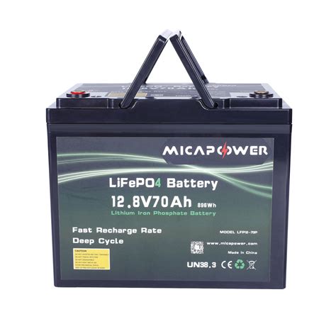 Mica Lifepo Lithium Start Battery Lithium Ion Battery Pack V Ah