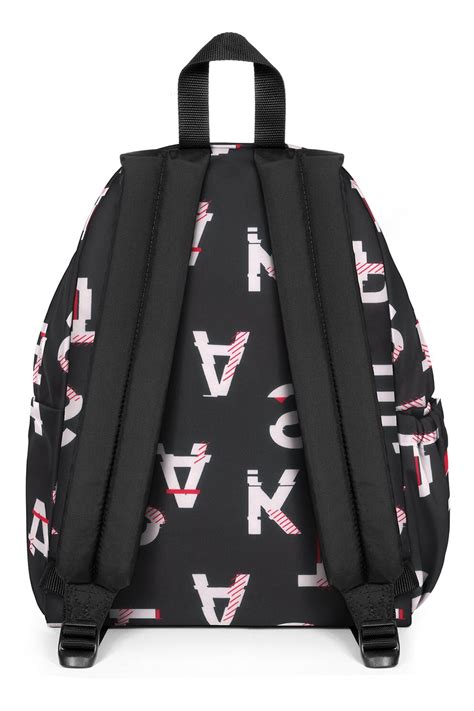 Eastpak Rucsac Unisex Dublat Cu Aplicatie Logo L Rosu Alb Negru