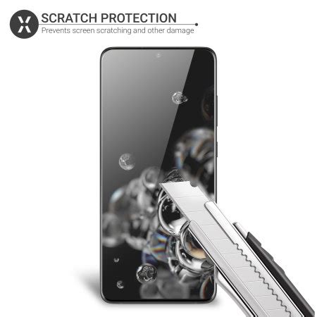 Olixar Samsung S20 Ultra Anti Blue Light Film Screen Protector 2 Pack