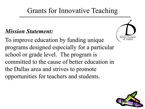 PPT Grants For Innovative Teaching PowerPoint Presentation Free