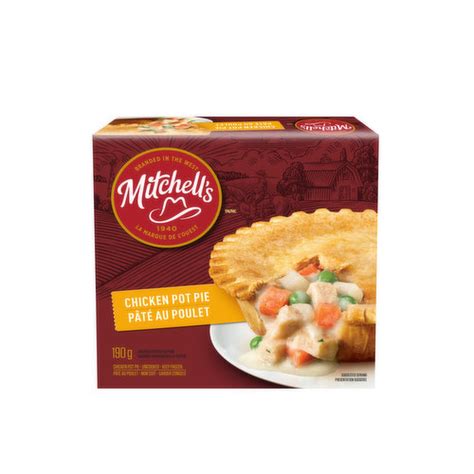 Mitchells Chicken Pot Pie Save On Foods