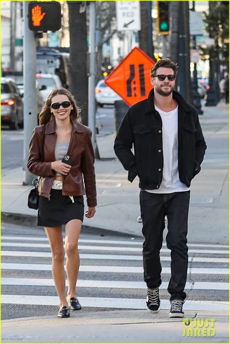 Liam Hemsworth & Girlfriend Gabriella Brooks Shop Rodeo Drive as Miley ...