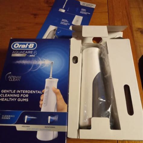 Oral B Aquacare Pro Expert With Intense Clean Water Flosser Ebay