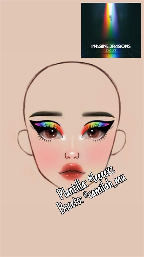 Boceto Maquillaje Inspirado En Evolve De Imagine Dragons Ig Camilah