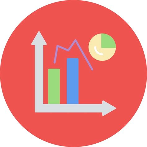 Premium Vector Bar Graph Flat Illustration