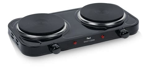 Fogão Elétrico Duas Bocas 220v - Fogão Elétrico 2 Bocas Red Easy Cook FE200 - Compacto, 220V, Prático e ...