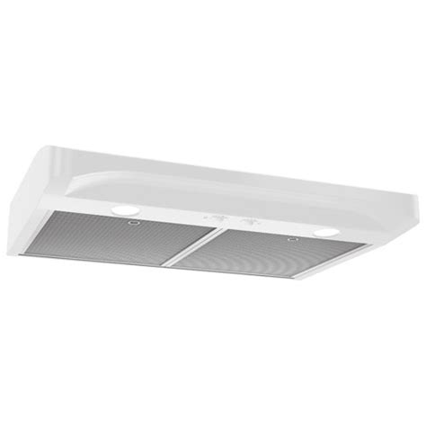 Broan 30 Under Cabinet Range Hood Alt130ww White Best Buy Canada