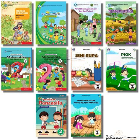 Jual BUKU PAKET KELAS 2 SD MI KURIKULUM MERDEKA KURIKULUM PENGGERAK