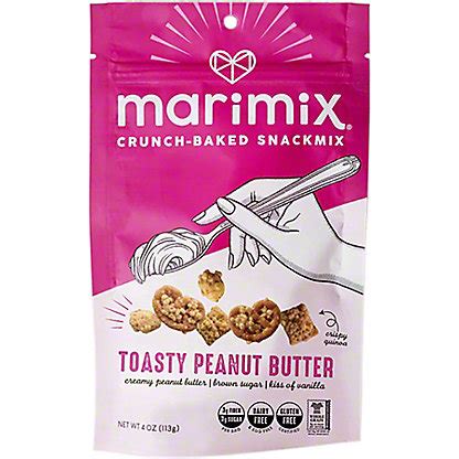 Marimix Toasty Peanut Butter Snack Mix, 4 oz | Central Market - Really ...