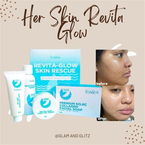 Original HerSkin Revita Glow Skin Rescue Set By Kath Melendez With FREE