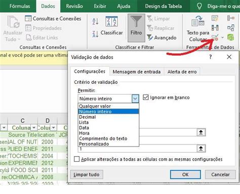 Para Que Serve A Ferramenta Valida O De Dados No Excel Branly