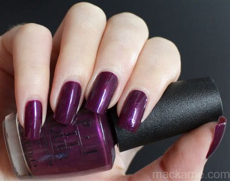 Mackarrie Beauty Style Blog Opi I M In The Moon For Love