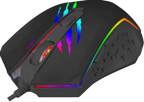 Ripley Mouse Gaming Xtrike Me Dpi Negro Botones Luces Colores