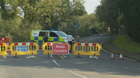 Fire Crews Tackle Bungalow Fire Following Explosion In Kent Village Itv News Meridian