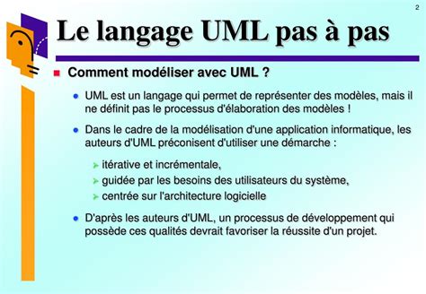 Ppt Partie Iii Le Langage Uml Pas Pas Powerpoint Presentation