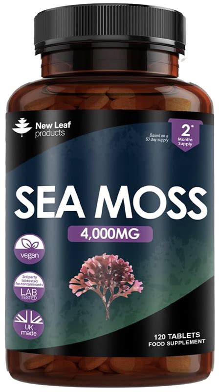 Buy New Leaf Sea Moss Tablets Online Faithful To Nature