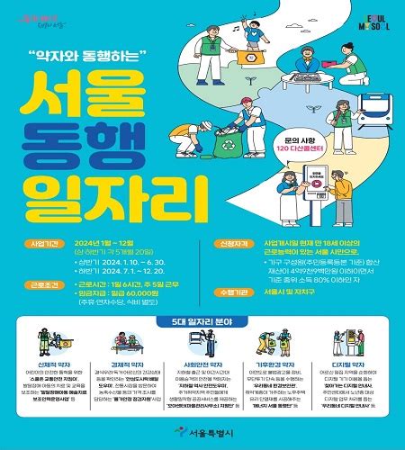 관악구 ‘2024년 하반기 서울 동행일자리 사업 5월 13일까지 모집 서울로컬뉴스