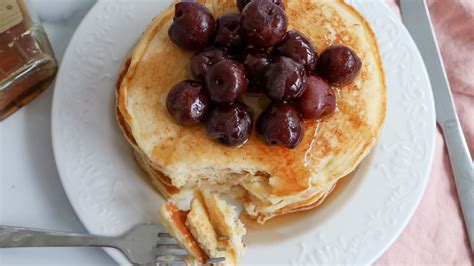 Bright And Fluffy Lemon Ricotta Pancakes Recipe