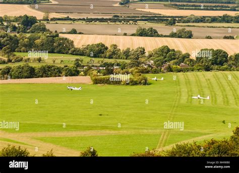 Dunstable Downs Landscape 2 Stock Photo Alamy