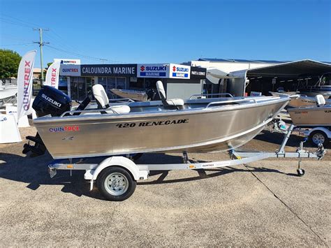 New Quintrex 420 Renegade Ts Power Boats Boats Online For Sale