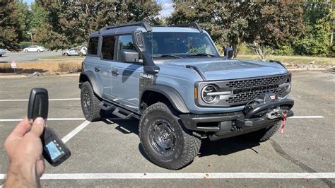 2023 Ford Bronco Everglades Start Up Exhaust Test Drive Walkaround