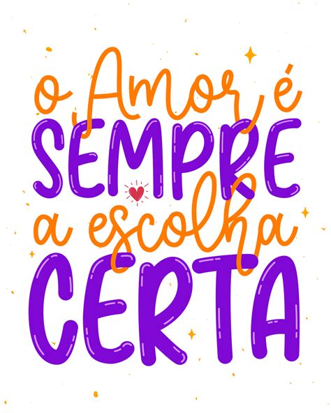 Free Inspirational Colorful Phrase Poster In Brazilian Portuguese