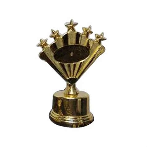 Brass Golden Gold Plated Designer Champion Trophy At Rs 75 Piece In