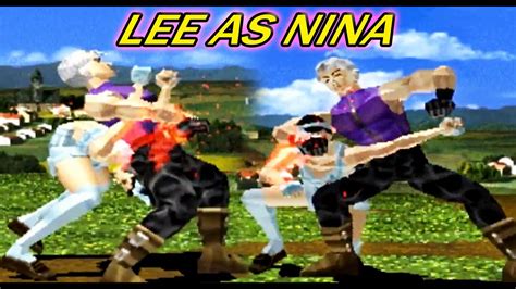 Tas Lee With Ninas Moves Gameplay Tekken 2 Arcade Version