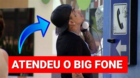 Quem Atendeu O Big Fone Hoje No Bbb Quem Est No Pared O