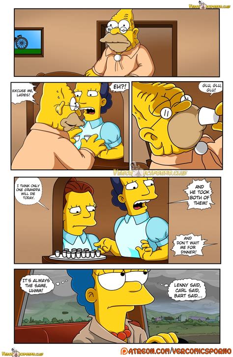 Post 3626571 Abraham Simpson Comic Drah Navlag Marge Simpson The Simpsons Vercomicsporno