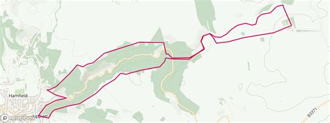 Cheddar Gorge Day Walk Route