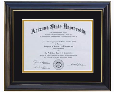 Diploma Frame, Degree Frame, Certificate Frame, Black/black RC 8x6,9x7 ...