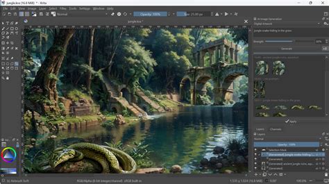 Krita ai diffusion un plugin open source pour la création d images