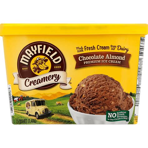 Chocolate Almond Ice Cream 1.5 Quart - Mayfield Dairy Farms®