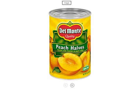 Del Monte Peach Halves Light Syrup Canned Fruit Ktm Stores Ltd