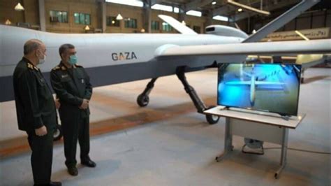 Iran Guards Unveil 'Gaza' Drone in Tribute to Palestinians