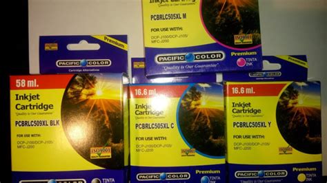 Pack 4 Tintas Brother Lc509 Xl Lc505 Xl Alternativas Cuotas sin interés